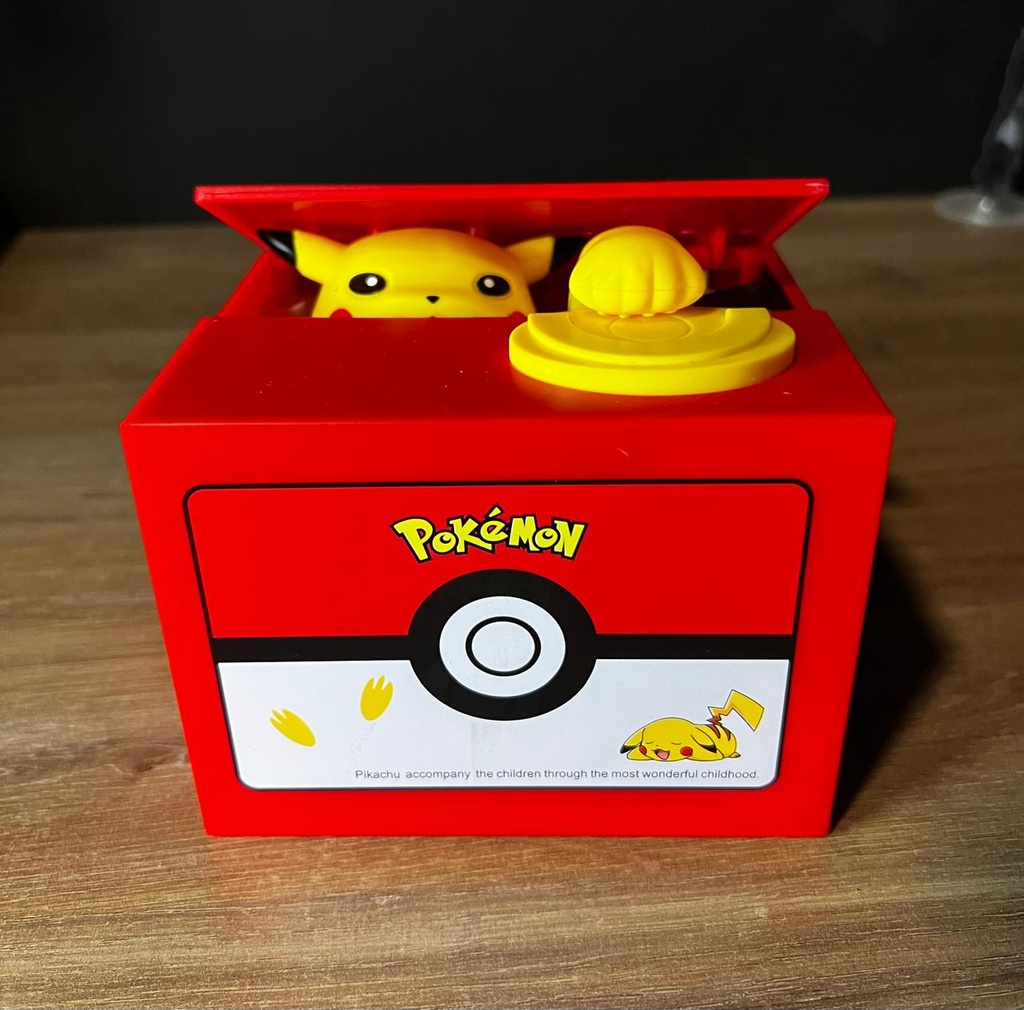 Esta alcancía electrónica de Pokémon con sonido