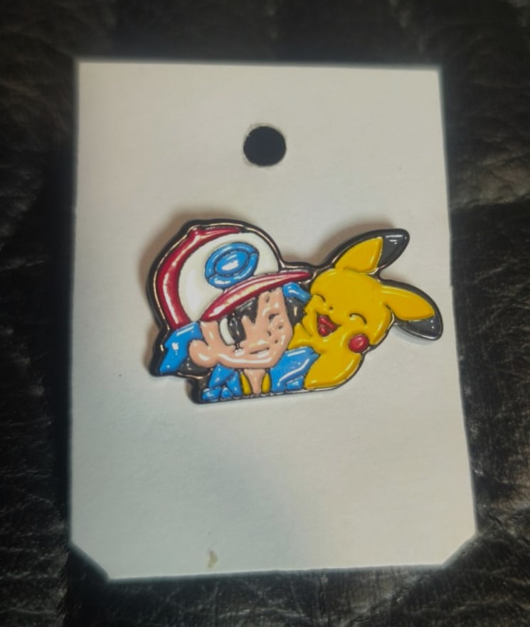Pin Pikachu y Ash