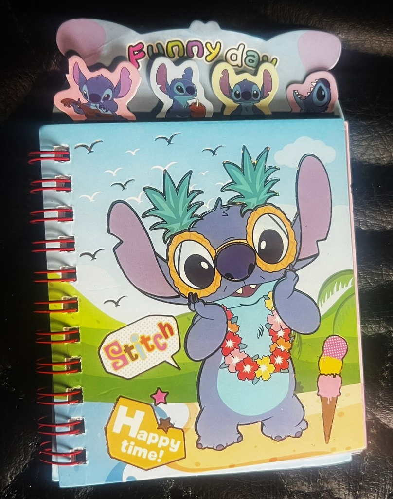 Libreta de Stitch