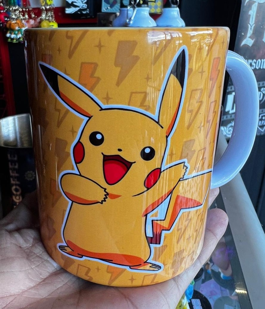 Mug sublimado 11 onzas color interno Blanco - Picachu