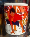 Mug sublimado 11 onzas color interno blanco - Luffy