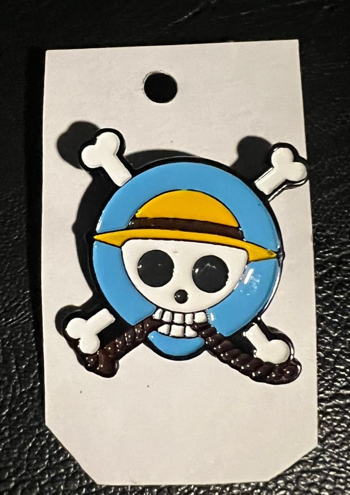 Pin Metálico - Jolly Roger - One Piece
