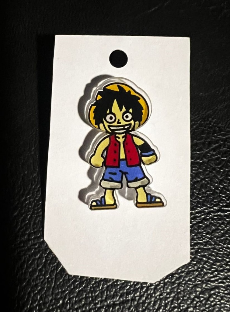 Pin Acrílico - Luffy - One Piece