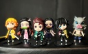 Set de 6 figuras - Demon Slayer