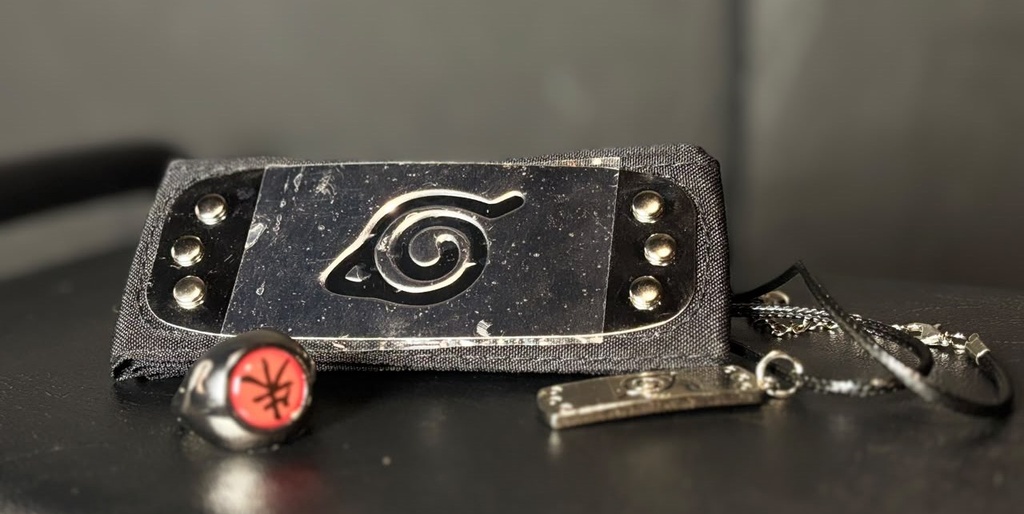 Kit Cosplay Naruto - bandana - Anillo - Dije