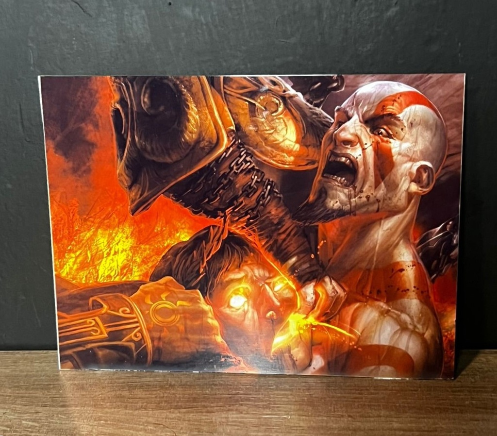 Metal Poster - God of War