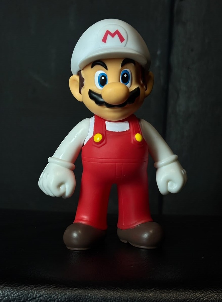 Figura Coleccionable - Super Mario - Mario Flor de Fuego