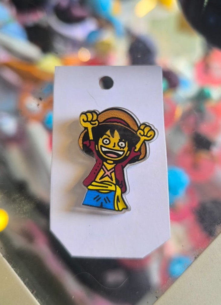 Pin Acrílico - Luffy - One Piece
