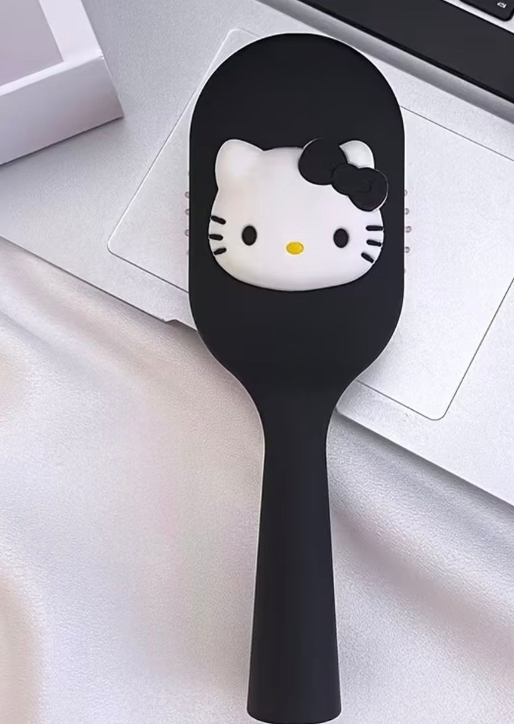 Peine Hello Kitty negro