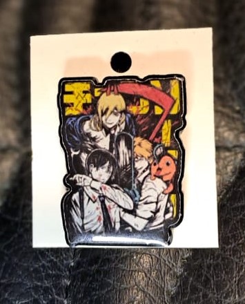 Pin Acrílico - Chainsaw Man