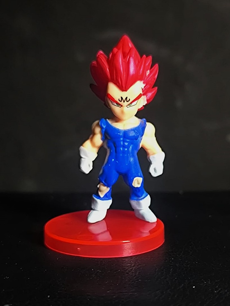 Mini Figura Coleccionable - Majin Vegeta Super Saiyan God