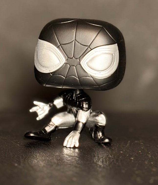 Funko Pop! -  Spider Man Black Silver- Marvel