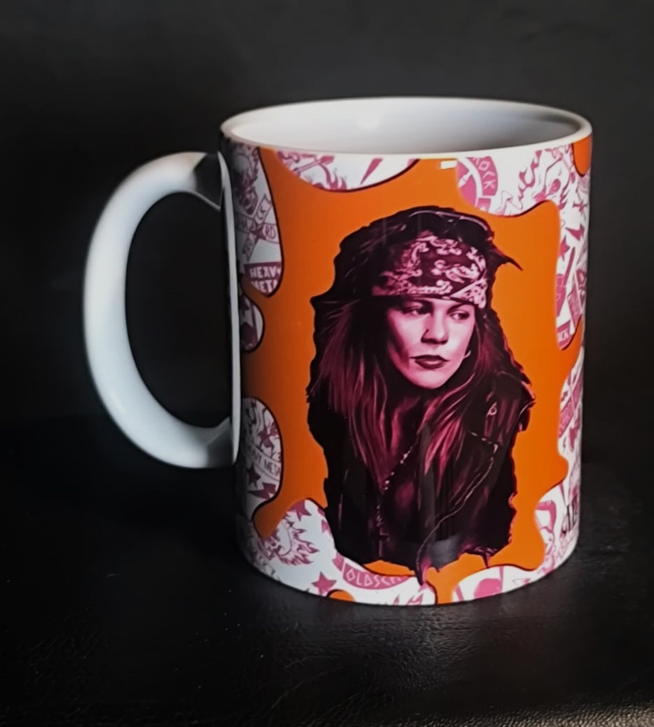 Mug sublimado 11 onzas color interno Blanco - Guns N' Roses