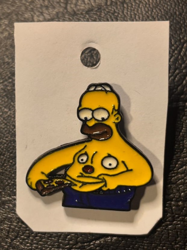 Pin Metálico - Homero Simpson