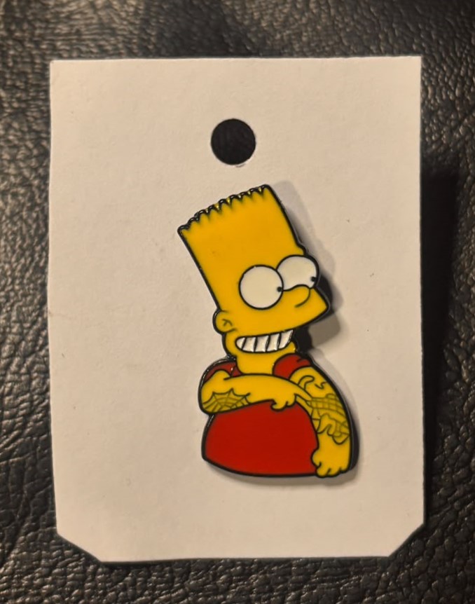 Pin Metálico - Bart Simpson - The Simpson (copia)