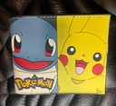 Billetera Starters y Pikachu Pokemon